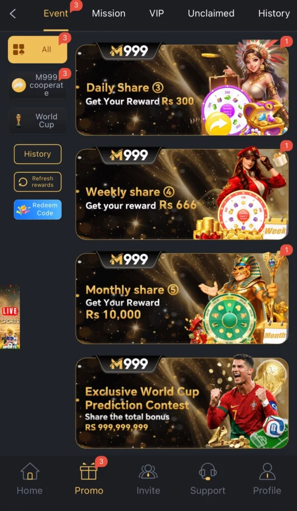 M999 Platform offer